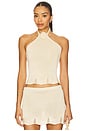 view 1 of 4 Camille Top in Beige