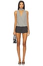 view 4 of 4 TOP HALTER VIVI in Grey