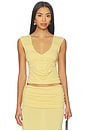 view 1 of 4 Lila Top in Yellow
