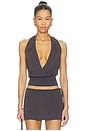 view 1 of 5 Pammy Top in Charcoal