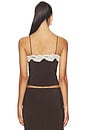 view 3 of 4 Tilly Top in Chocolate