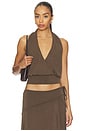 view 1 of 4 x REVOLVE Sharni Top in Chocolate