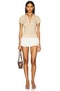 view 4 of 5 Mikayla Top in Beige