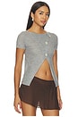 view 2 of 4 Cairo Top in Grey