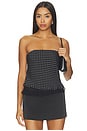view 1 of 4 Priya Corset Top in Polka Dot