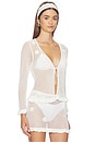 view 4 of 6 Aria Top in White