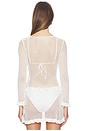 view 5 of 6 Aria Top in White