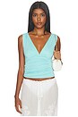 view 1 of 4 Jane Top in Aqua