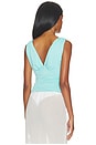view 4 of 4 Jane Top in Aqua