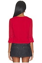 view 4 of 4 Elsie Top in Red