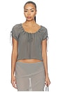 view 1 of 4 Gia Top in Ash Slate
