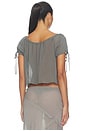 view 4 of 4 Gia Top in Ash Slate