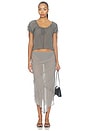 view 5 of 4 Gia Top in Ash Slate