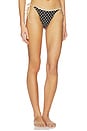 view 2 of 4 BIKINI 하의 in Beige & Black Small Dot