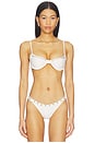 view 1 of 4 Julia Eyelet Bikini Top in Off White