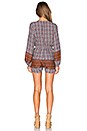 view 3 of 3 Sangria Romper in Red Print