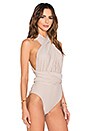 view 3 of 4 Wilde Heart Anything Goes Bodysuit in Nude