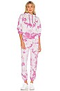 view 5 of 6 Ecosoft Classic Jogger in Washed Orchid Tie Dye