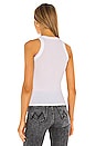 view 3 of 3 Rivington Ribbed Tank in White