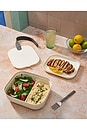 view 7 of 6 Plastic Bento Box in Cream