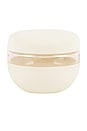 view 1 of 4 GLASS SEAL TIGHT BOWL 그릇 in Cream