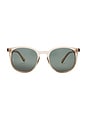 view 1 of 3 Barstow Sunglasses in Clear Beach Glass & Green