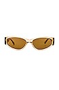 view 1 of 3 Norco Sunglasses in Clear Beach Glass & Bronze