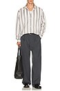 view 4 of 5 Camden Trousers in Dark Grey Melange