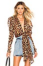 view 1 of 4 Jasmin Blouse in Leopard