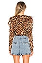 view 3 of 4 Jasmin Blouse in Leopard