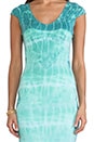 view 4 of 5 Aphrodite Tie Dye Maxi Dress in Neptune