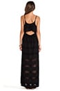 view 3 of 4 МАКСИ ПЛАТЬЕ ARIEL in Black
