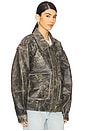 view 3 of 5 Cora Jacket in Distressed