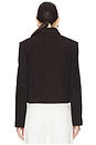 view 4 of 5 AVA 자켓 in Dark Brown