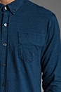 view 5 of 6 Tailor's Long Sleeve Shirt in Navy