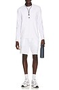 view 4 of 4 Elevate Performance Half-zip in Bright White