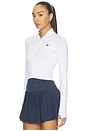 view 2 of 4 All Day Full Zip Jacket in Bright White