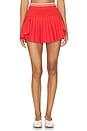 view 1 of 6 Midtown Wrap Skirt in Varsity Red