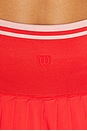 view 7 of 6 Midtown Wrap Skirt in Varsity Red
