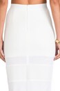 view 6 of 6 I Like It Sheer Skirt in White