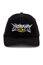 view 1 of 2 Messenger 6 Panel Hat in Black