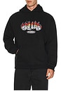 view 4 of 5 Snake Eyes Pull Over Hoodie in Black