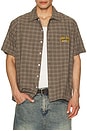 view 4 of 4 Lavish Short Sleeve Shirt in Brown
