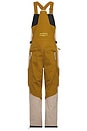 view 2 of 5 2L Cargo Insulated Bib Pant in Taupe & Green Khaki