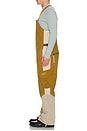 view 5 of 5 2L Cargo Insulated Bib Pant in Taupe & Green Khaki
