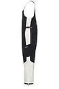 view 3 of 5 2L Cargo Insulated Bib Pant in Warm White & Black