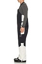 view 5 of 5 2L Cargo Insulated Bib Pant in Warm White & Black