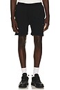view 1 of 5 Fleece Shorts in Black