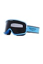 view 2 of 3 Dual Tone HD Goggle in Placid Blue & Lake Blue Smoke Lens