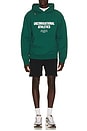 view 3 of 4 Unconventional Athletics Hoodie in Rain Forest